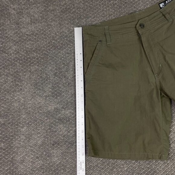 Kuhl Shorts Men's 32 Forest Green Hiking Outdoor Walking - Picture 10 of 12